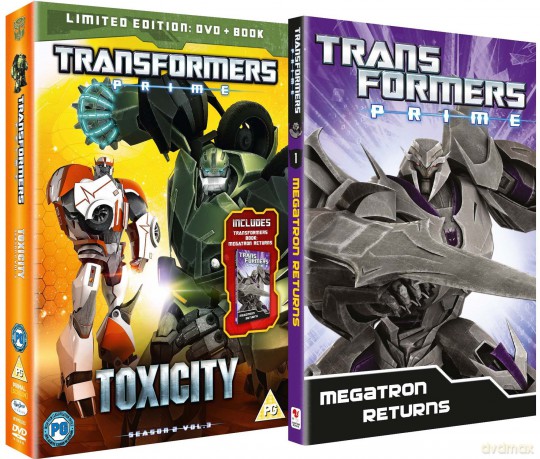 Transformers Prime - Toxicity + Book [DVD]