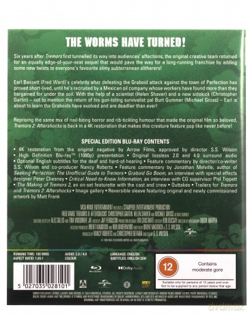 Tremors 2 - Aftershocks (Wstrząsy 2) [Blu-Ray]