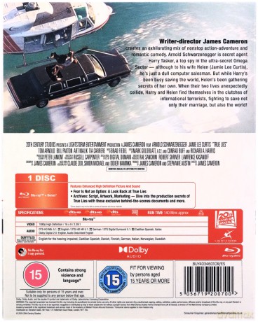 True Lies (Prawdziwe kłamstwa) [Blu-Ray]