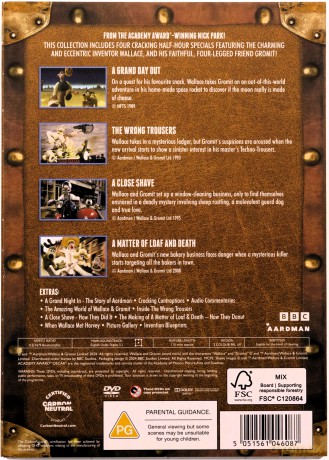 Wallace and Gromit - The Complete Collection [2DVD]
