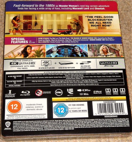Wonder Woman 1984 (Limited) (steelbook) [Blu-Ray 4K]