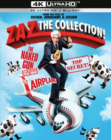 Airplane / Top Secret / The Naked Gun (Czy leci z nami pilot? / Ściśle tajne / Naga Broń) [3xBlu-Ray 4K]+[3xBlu-Ray]