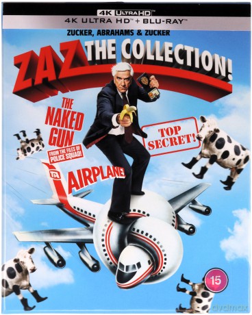 Airplane / Top Secret / The Naked Gun (Czy leci z nami pilot? / Ściśle tajne / Naga Broń) [3xBlu-Ray 4K]+[3xBlu-Ray]