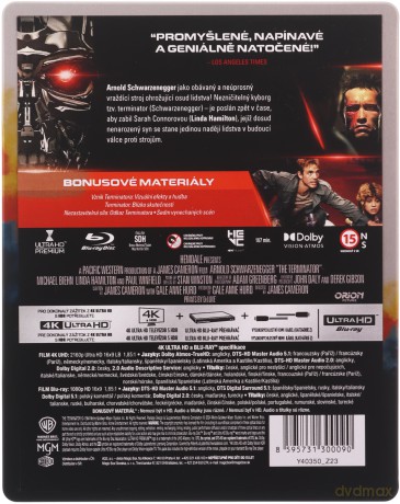Terminator (steelbook) [Blu-Ray 4K]+[Blu-Ray]