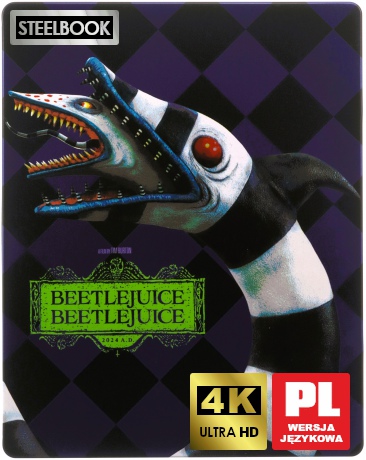 Beetlejuice Beetlejuice (steelbook) [Blu-Ray 4K]+[Blu-Ray]