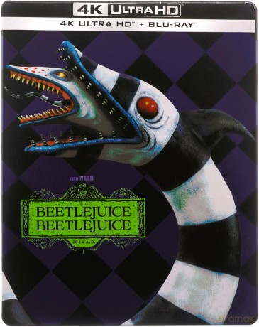 Beetlejuice Beetlejuice (steelbook) [Blu-Ray 4K]+[Blu-Ray]