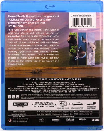 Planet Earth III [3xBlu-Ray 4K]+[3xBlu-Ray]
