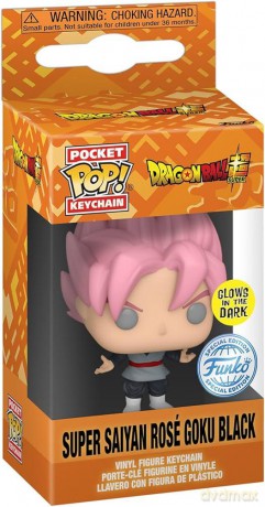 Brelok Dragon Ball Super Super Saiyan Rosé Goku Black