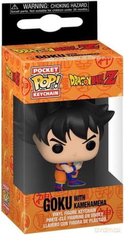Brelok Dragon Ball Z Goku with Kamehameha