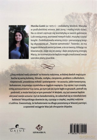 Chcę widzieć twój uśmiech - Monika Gutek [KSIĄŻKA]