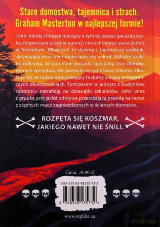 Dom kości (ilustrowane brzegi) - Graham Masterton [KSIĄŻKA]