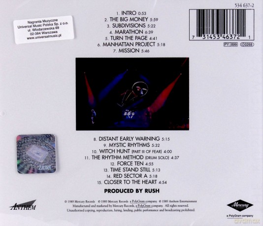 Rush: Show Of Hands (Remastered) [CD]