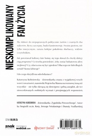 Echo. Z Wojciechem Mannem rozmawia Katarzyna Kubisiowska - Wojciech Mann, Katarzyna Kubisiowska [KSIĄŻKA]