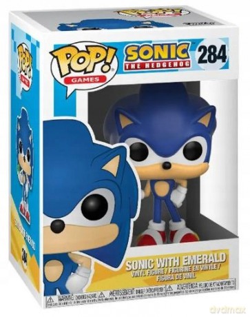 FUNKO POP Games Sonic z Emeraldem [FIGURKA]