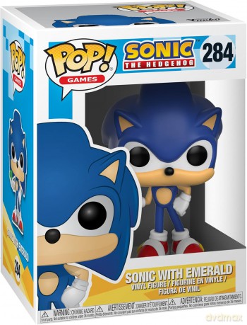 FUNKO POP Games Sonic z Emeraldem [FIGURKA]