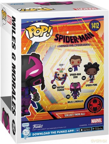 FUNKO POP Marvel Spider Man Across the Spider Verse Miles G Morales [FIGURKA]