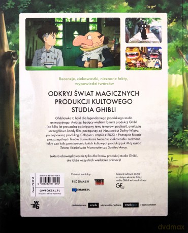 Ghiblioteka. Nieoficjalny przewodnik po świecie filmów studia Ghibli - Michael Leader, Jake Cunningham [KSIĄŻKA]