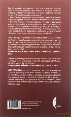 Heweliusz. Tajemnica katastrofy na Bałtyku - Adam Zadworny [KSIĄŻKA]