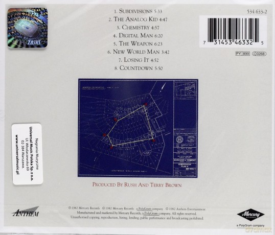Rush: Signals (Remastered) [CD]
