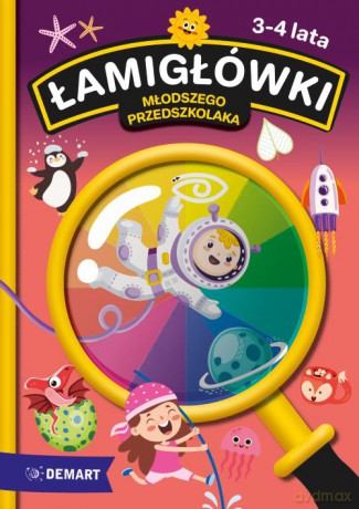 Łamigłówki młodszego przedszkolaka [KSIĄŻKA]