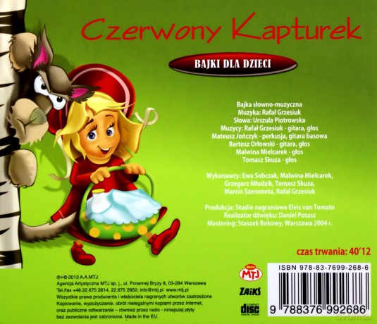 Bajki dla dzieci - Czerwony Kapturek [AUDIOBOOK]