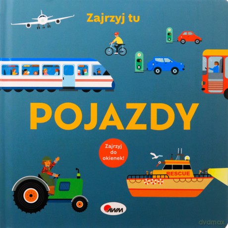 Pojazdy. Zajrzyj tu [KSIĄŻKA]