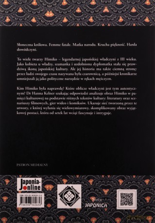 Postać władczyni Himiko w japońskiej pamięci kulturowej - Hanna Kelner [KSIĄŻKA]