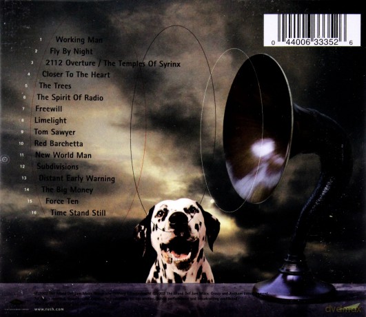 Rush: The Spirit Of Radio: Greatest Hits 74-87 [CD]