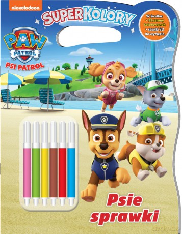 Psie sprawki. Psi Patrol. Superkolory [KSIĄŻKA]
