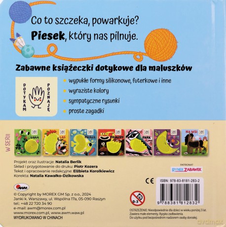 Pupile. Dotykam poznaję - Elżbieta Korolkiewicz [KSIĄŻKA]