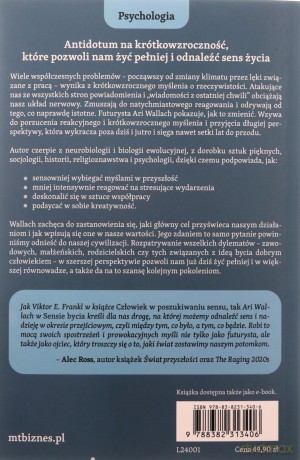 Sens bycia. Twoje życie w długiej perspektywie - Ari Wallach [KSIĄŻKA]