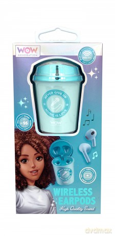 Słuchawki bezprzewodowe WOW00124 1szt.mix