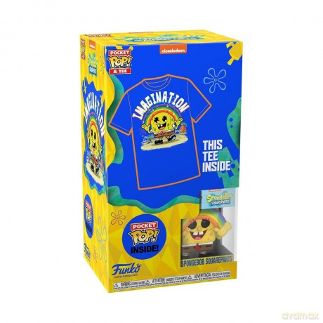 T-shirt i figurka Spongebob with Rainbow [FIGURKA]