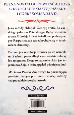 W cieniu Pałacu Zimowego - John Boyne [KSIĄŻKA]