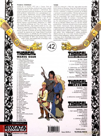 Wareg Ozur. Thorgal (Tom 42) - Yann Le Pennetier, Frédéric Vignaux [KOMIKS]