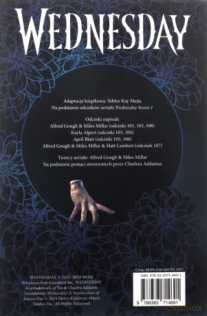 Wednesday. Adaptacja Sezonu 1 - Tehlor Kay Mejia [KSIĄŻKA]