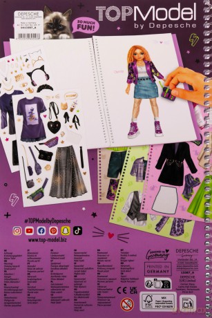 Zestaw Dress Me Up Big Top Model Rebel Kitty 13387A
