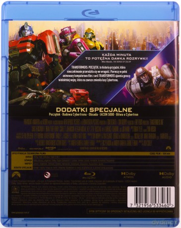 Transformers: Początek [Blu-Ray]
