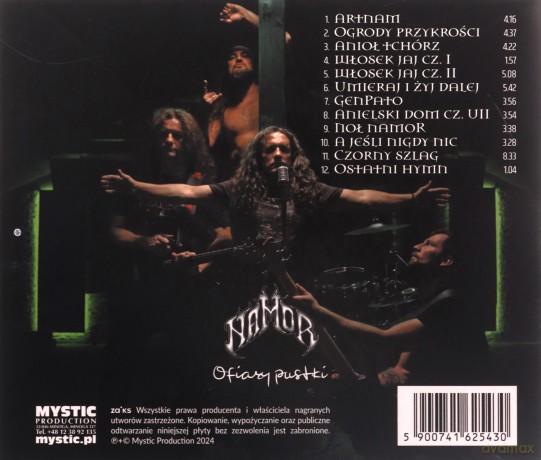 NamoR: Ofiary pustki [CD]