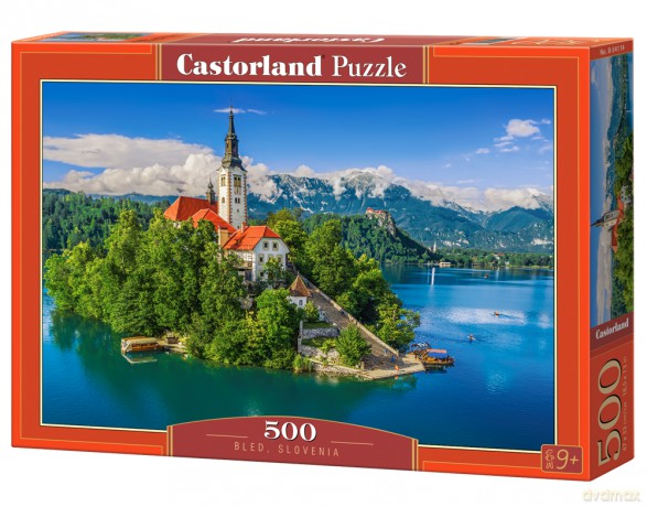 CASTORLAND 500 el. Bled Slovenia B-54114 [PUZZLE]