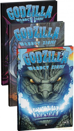 Pakiet Godzilla. Władcy Ziemi (Tomy 1-3) - Chris Mowry, Matt Frank [KSIĄŻKA]