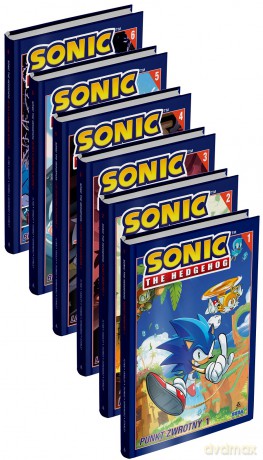 Pakiet Sonic the Hedgehog (Tomy 1-6) - Ian Flynn, Tracy Yardley, Adam Bryce Thomas [KSIĄŻKA]