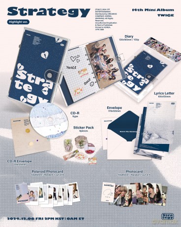 Twice: Strategy (Highlight Ver.) [CD]