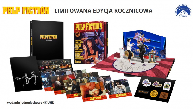 Pulp Fiction limitowana edycja rocznicowa [Blu-Ray 4K]
