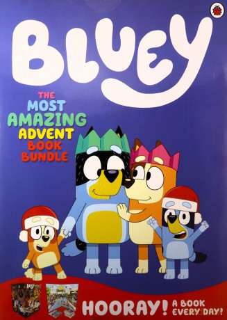 Bluey The Most Amazing Christmas Advent Book Bundle [KSIĄŻKA]