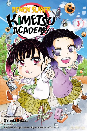 Demon Slayer: Kimetsu Academy, Vol. 3 - Koyoharu Gotouge, Natsuki Hokami [KOMIKS]