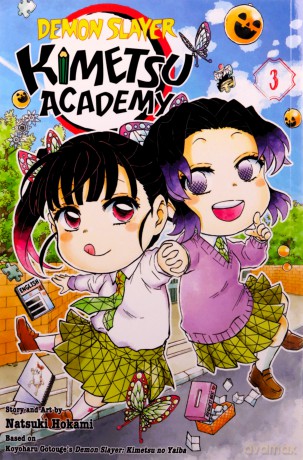 Demon Slayer: Kimetsu Academy, Vol. 3 - Koyoharu Gotouge, Natsuki Hokami [KOMIKS]