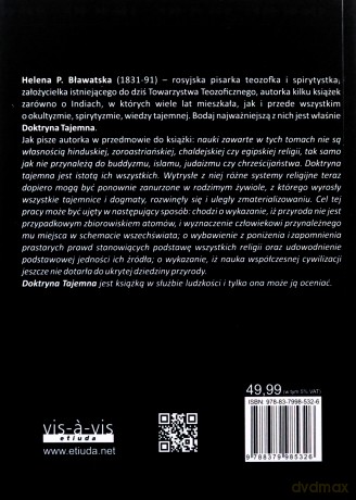 Doktryna tajemna - Helena P. Bławatska [KSIĄŻKA]