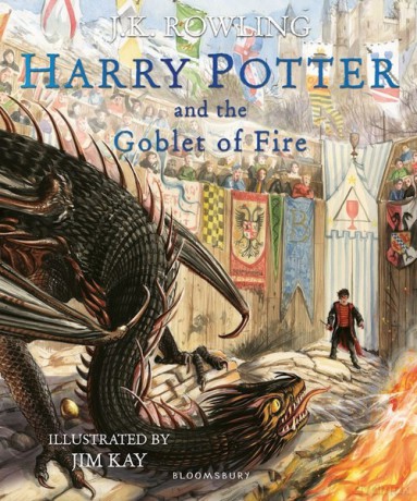 Harry Potter and the Goblet of Fire Illustrated Edition - J.K. Rowling [KSIĄŻKA]