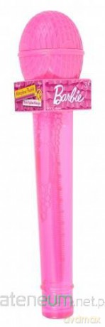Bańki mydla mikrofon Barbie 70ml [ZABAWKA]